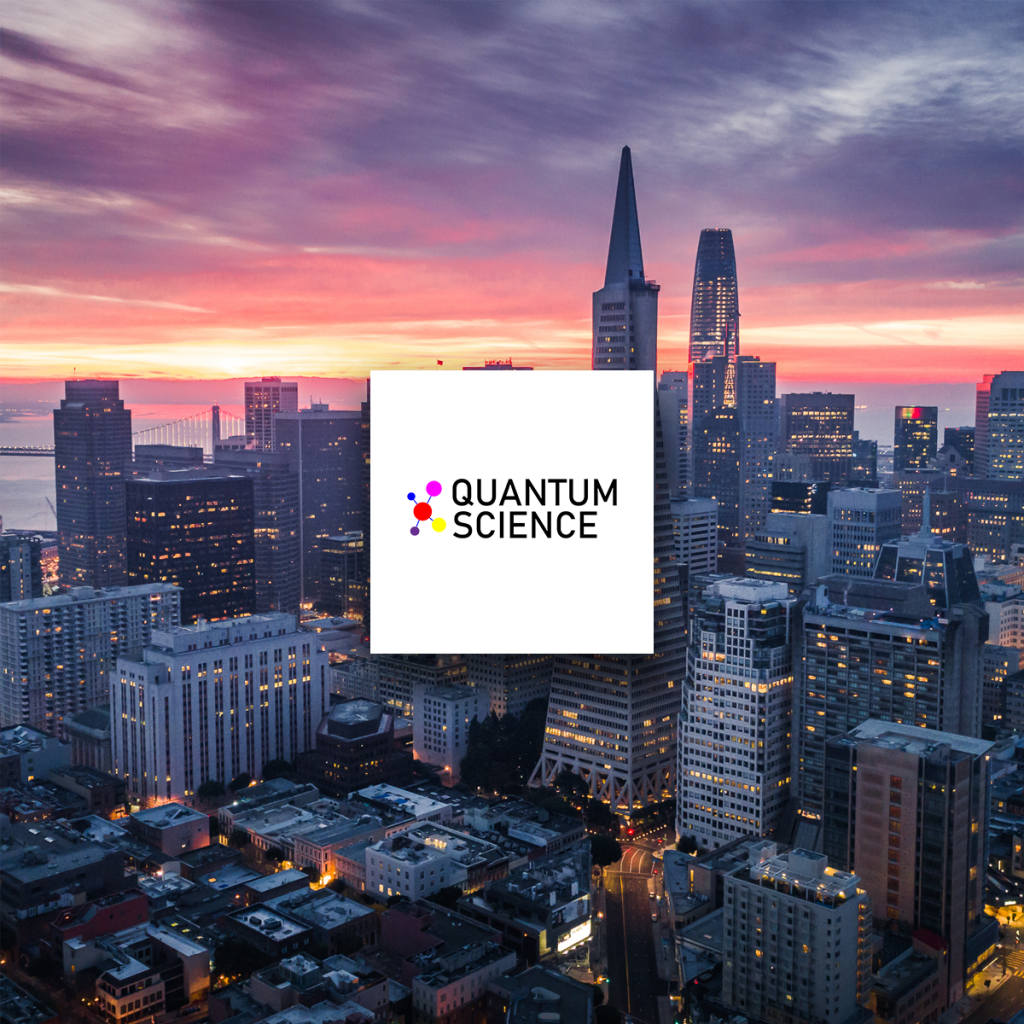 Quantum Science view of the San Francisco skyline